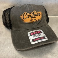 Car Love Black Snap Back w/ Leather Patch