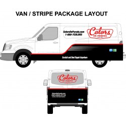 Colors on Parade Decal Package w/Stripe