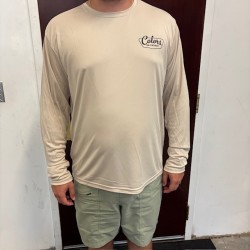 A4 Moister Wicking L/S Sand Colors On Parade Shirt