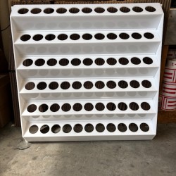 Mounted 66 8oz Bottle Holder