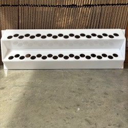 Mounted 40 2 oz Bottle Holder