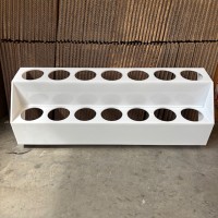 Mounted 14 32oz Bottle Holder