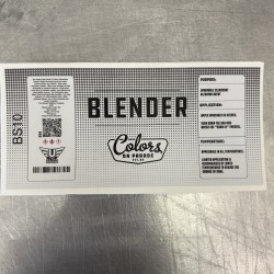 Blender Label