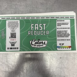 32 Oz Label for Fast Reducer